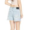Volcom Womens Stone Step High Rise Denim Short(Retro Blue)