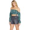 Volcom Womens Stone Step High Rise Denim Short(Vintage Black)