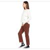 Volcom Women’s Stoned High Rise Straight Leg Jean(Dark Clay)