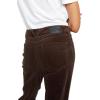 Volcom Women’s Stoned High Rise Straight Leg Jean(Espresso)