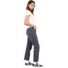 Volcom Women’s Stoned High Rise Straight Leg Jean(Vintage Black)