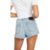Volcom Womens Stoney Stretch Cut Off Denim Short(Retro Blue)