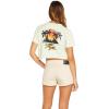 Volcom Womens Stoney Stretch Cut Off Denim Short(Sand)