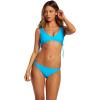 Volcom Womens Stretch V-Neck Bikini Top – Sustainable Swim Top with Adjustable Straps and Removable Cups(Ocean)