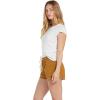 Volcom Womens Strutin Stone Elastic Waist Short(Bronze)