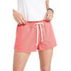 Volcom Womens Strutin Stone Elastic Waist Short(Electric Coral)
