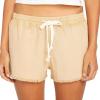 Volcom Womens Strutin Stone Elastic Waist Short(Hazelnut)