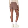 Volcom Womens Strutin Stone Elastic Waist Short(Slate Grey)