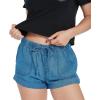 Volcom Women’s Sunday Strut Elastic Waist Short(Airforce Blue 1)