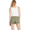 Volcom Women’s Sunday Strut Elastic Waist Short(Light Army)