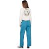 Volcom Womens Thisthatthem Skate Relaxed Fit Chino Pant(Harbor Blue)