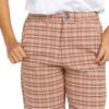 Volcom Womens Thisthatthem Skate Relaxed Fit Chino Pant(Toffee)