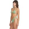 Volcom Womens Tri Bikini Top – Sustainable Slide-tri Swim Top with Adjustable Halter and Removable Cups(Grass Green)