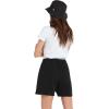 Volcom Women’s Truly Stoked Elastic Waist Fleece Short(Black)
