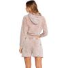 Volcom Women’s Truly Stoked Elastic Waist Fleece Sweat Short(Winter Orchid)