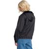 Volcom Women’s Wind Stoned Lightweight Quarter Zip Windbreaker Jacket(Vintage Black)