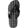 Volcom Youth Recliner Sandal (Little Kid/Big Kid)(Black/White)