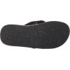Volcom boys Recliner Big Youth Flip Flop Sandal(Black White)