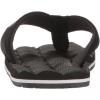Volcom boys Recliner Big Youth Flip Flop Sandal(Black White)