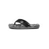 Volcom boys Recliner Big Youth Flip Flop Sandal(Grey Combo)