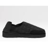 Volcom mens Recliner Indoor Outdoor Camping Snow Slippers(Black White)