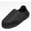 Volcom mens Recliner Indoor Outdoor Camping Snow Slippers(Black White)