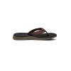 Volcom mens V.co Draft Flip-flop Sandal(Brown)