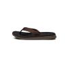 Volcom mens V.co Draft Flip-flop Sandal(Brown)