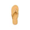Volcom womens Boyfriends Thong Flip Flop Sandal(Tan)