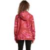Volcom womens Enemy Stone Hooded Zip Front Windbreaker Jacket (Regular & Plus Size)(Auburn)