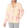 Volcom womens Enemy Stone Hooded Zip Front Windbreaker Jacket (Regular & Plus Size)(Multi)