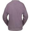 Volcom womens Essential Crew Fleece Snowboard Winter Sweatshirt(Dusty Lavender S5)