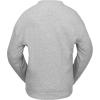 Volcom womens Essential Crew Fleece Snowboard Winter Sweatshirt(Heather Grey S5)