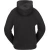 Volcom womens Essential Hooded Snowboard Riding Fleece Hoodie(Black)