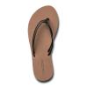 Volcom womens Forever and Ever Flip Flop Sandal(Black – New)