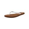 Volcom womens Forever and Ever Flip Flop Sandal(White – New)