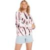 Volcom womens Iconic Stone Hooded Fleece Sweatshirt(Black White)