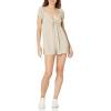 Volcom womens Moonblast Babydoll Fit Roper(Taupe)