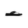 Volcom womens Not Ur Moms Platform Flip Flop Sandal(Black)