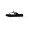 Volcom womens Not Ur Moms Platform Flip Flop Sandal(Black)