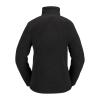 Volcom womens Polar Fleece 1/2 Zip Snowboard Ski Baselayer(Black S4)