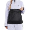 Volcom womens Polar Fleece 1/2 Zip Snowboard Ski Baselayer(Lilac Ash S4)