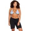 Volcom womens Simply Solid 11-inch Classic Swim Boardshort(Black)