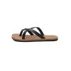 Volcom womens Stone 2 Step Sandal(Black)