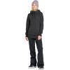 Volcom womens Tower Hooded Fleece Sweatshirt(Black S5)