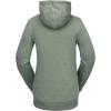 Volcom womens Tower Hooded Fleece Sweatshirt(Lichen Green)