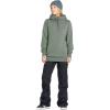 Volcom womens Tower Hooded Fleece Sweatshirt(Lichen Green)