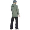 Volcom womens Tower Hooded Fleece Sweatshirt(Lichen Green)