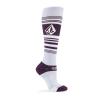 Volcom womens Tundra Tech Light Weight Snowboard Sock(Lilac Ash S4)