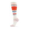Volcom womens Tundra Tech Light Weight Snowboard Sock(White S4)
